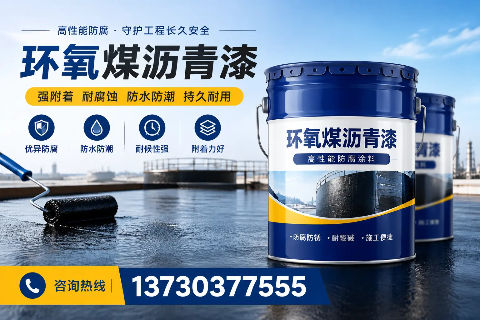 如何判断环氧煤沥青漆的质量?扶余消费者指南